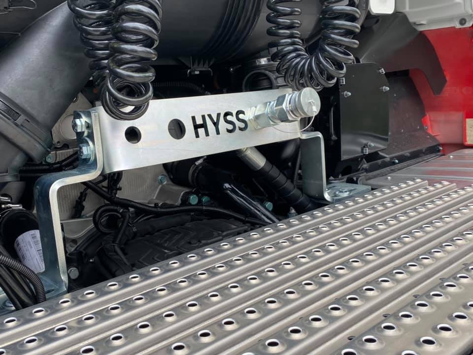 Kit hydraulique pour camion à benne basculante avec réservoir combiné ALU